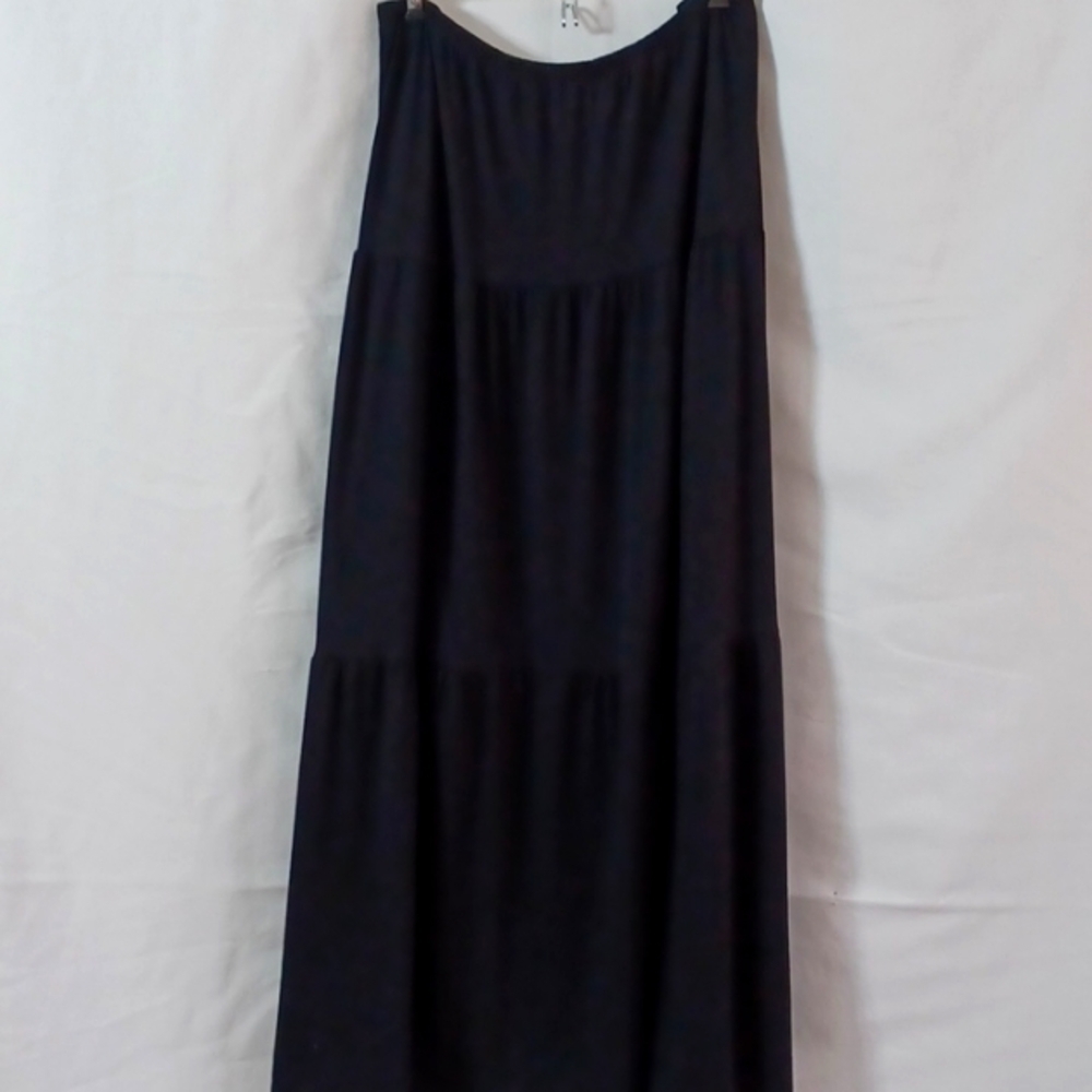 RUBY RD. SKIRT BLACK SIZE 2X